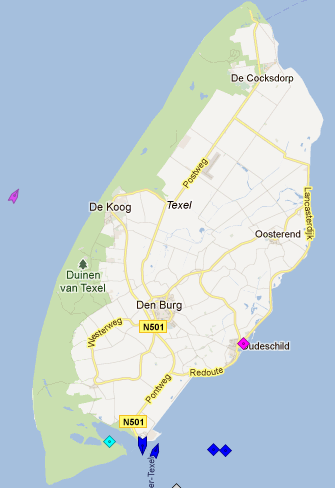 Marinetraffic.com Texel